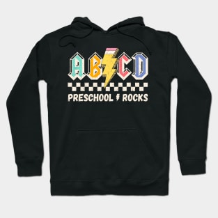 ABCD Preschool Pencil Lightning Teachers Boys Hoodie